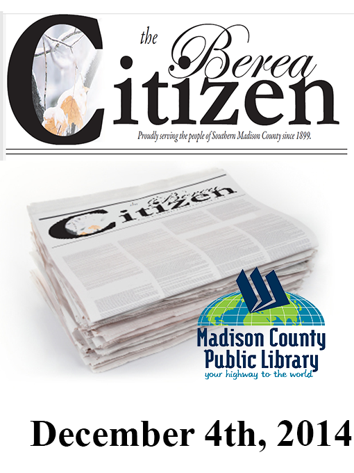 Title details for The Berea Citizen 2014 12/04 by Beth Myers - Available